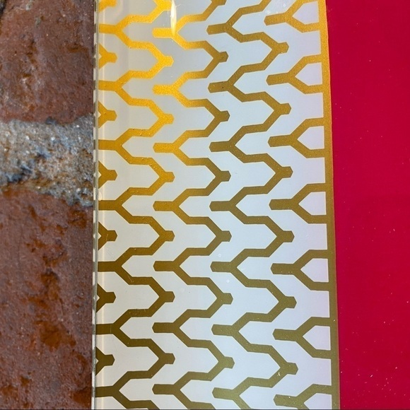 Paint the Town Pink and gold decorative dish trinket tray jewelry holder fancy - Picture 4 of 11